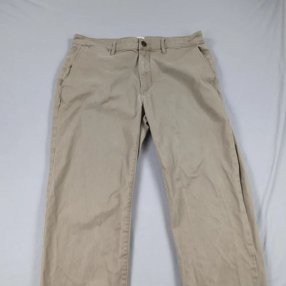 Flint Tender Pants‎ Mens 34x32 Khaki Slim Fit Casual Preppy Natural